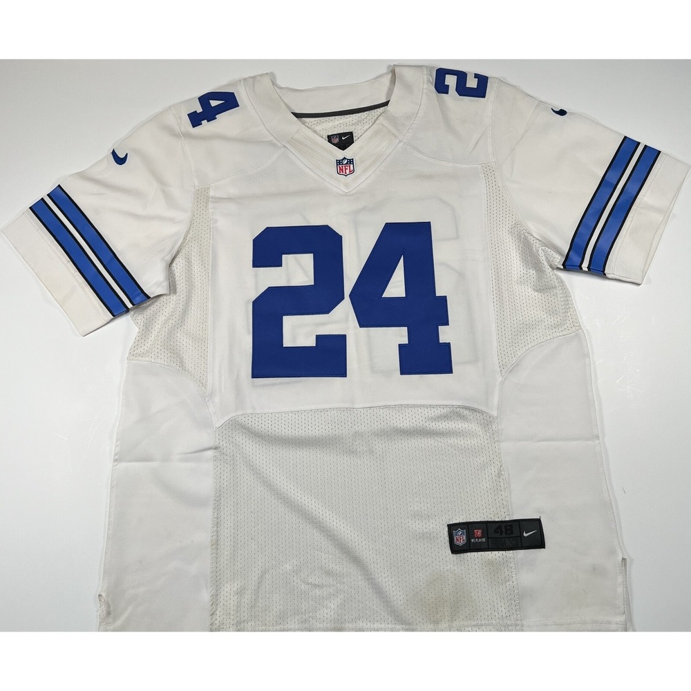 Nike Dallas Cowboys Morris Claiborne Jersey Mens 48 White Sewn NFL #24